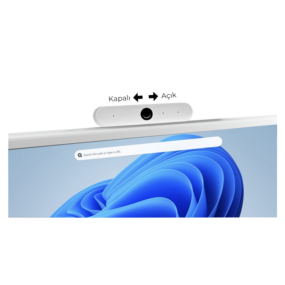 i7 5500U 8GB Ram 512GB SSD 23.8 Full HD Dokunmatik BT Webcam WiFi All in One PC